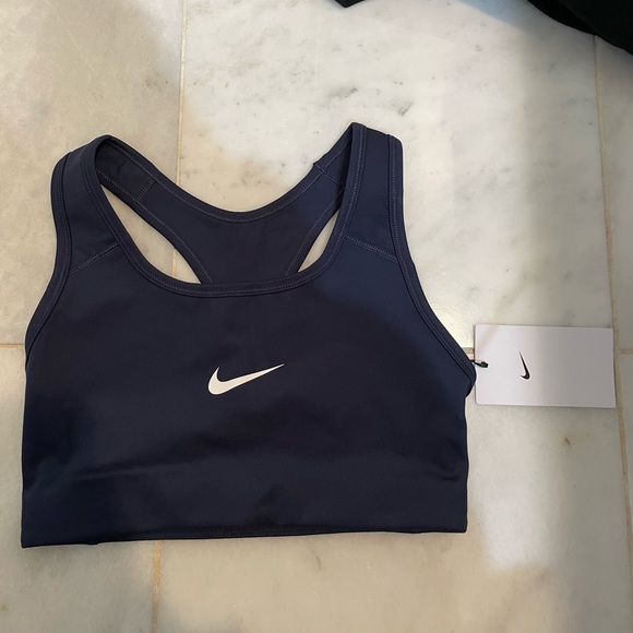 Nike Intimates & Sleepwear Nwt Nike Pro Navy Blue Sports Bra Poshmark